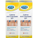 Scholl® Crème ​Anti-Crevasses Active Repair K+ 2x60 ml