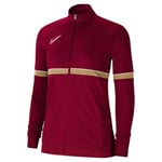 Veste de Survêtement en Tricot pour Femme, Taille 2XS, Équipe Rouge/Blanc/Jersey Or/Blanc