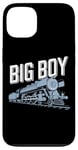 Coque pour iPhone 13 Big Boy 4000 Locomotive à vapeur Locomotive Train Lover Lover