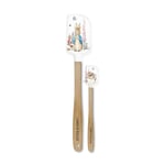 Stow Green Peter Rabbit & Friends Christmas Spatulas Set Of 2 - Festive Baking