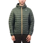 Veste K-Way  Veste matelasse Jack vert chaud noirtre