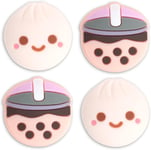 Boba Dumpling Thumb Grips | Cute Pastel Button Caps | Compatible Avec Les Manettes Pro Sony Playstation Ps5 Ps4 Xbox Nintendo Switch (Ne S'adapte Pas Aux Joycons).