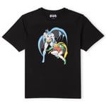 DC Batman & Robin Kids' T-Shirt - Black - 9-10 ans - Noir