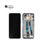 Original Ecran LCD & Vitre tactile Bleu Sur Châssis Pour Xiaomi Mi 11 Lite 4G