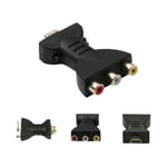 Keyoung - Adaptateur hdmi vers av, hdmi vers rvb pour Convertisseur De Composants rca Adaptateur De Synchronisation Audio Et Vidéo 1080P pour tv