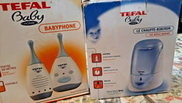 Babyphone Et Chauffe Biberon Tefal - 2 Produits Neuf - Stock Ligne Bébé Home