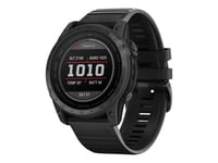 Garmin Tactix 7 - Standard Edition - 51 mm - fiberförstärkta polymerer - Ja sportklocka med band - silikon - svart - handledsstorlek: 127-210 mm - di