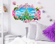 Imagicom Regal Academy Wall Decorative Sticker Astoria, PVC, Green, 0.1 X 49 X 68.5 cm