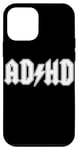 Coque pour iPhone 12 mini TDAH drôle Rocker Band inspiré du rock and roll TDAH