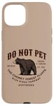 Coque pour iPhone 15 Plus Blue Ridge Parkway Black Bear Souvenir drôle Caroline du Nord