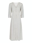 Olana Mini Stitch Dress - Off White