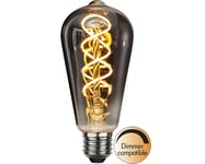 LED-lampa E27 ST64 Flexifilament, Industrial Vintage