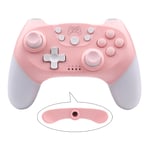 Manette De Jeu Switch Pro Compatible Avec Nintendo Switch/Oled/Lite, Prise En Charge De La Programmation Macro, Réveil, Vibration, Fonctions Gyroscope À Six Axes