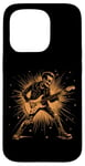 Coque pour iPhone 15 Pro Rock n Roll Rockabilly Heavy Death Metal Musique Guitares