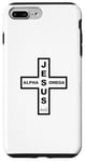 Coque pour iPhone 7 Plus/8 Plus Jesus Alpha & Omega