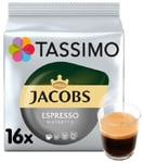 TASSIMO Jacobs Espresso 5 Packs, 80 Drinks Coffee Capsules Refills T-Discs