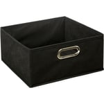 Pier Import - Panier de rangement noir bas 31 cm