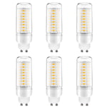 COMY 6 Pcs GU10 Ampoule LED 10W Équivalent Lampe Halogène/Incandescence 100W 1000lm AC110V/230V Non-Dimmable pour Chambre Salon Cuisine Jardin Couloir,Warm White,220V~240V