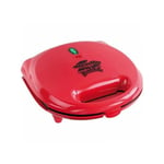 Livoo - Machine a Gaufre - Gaufrier Electrique multifonction DOP133 - Rouge - 3 en 1 croque-monsieur, gaufres et grill