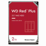 Western digital Red Plus 2TB SATA 3.5" Intellipower 5400RPM 64MB NAS HDD