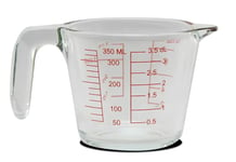 FORNOR 13076 Pot doseur en verre 15,8 x 10,4 x 8,9 cm