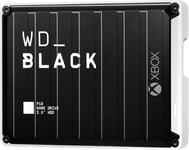 Wd_Black P10 Pour Xbox 4 To, Disque Dur Externe Portable, Des Vitesses Allant Jusqu'à 130 Mo/S, Une Abonnement D'un Mois Au Xbox Game Pass Ultimate, Compatible Avec Xbox Series X|S, Noir Et Blanc