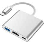 USB C-HDMI Adapter 4K HUB Type C Adapter