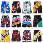 Nba Retro Basketbyxor Shorts Unisex sportsshorts Student Grizzlies grön L