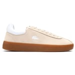 Lacoste Mens Baseshot Trainers - Natural - Size UK 8