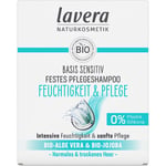 Lavera Basis Sensitiv Hiustenhoito Kiinteä hoitoshampoo, hiuspohja & herkkä 50 g (64,80 € / 1 kg)