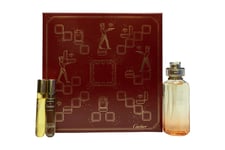 CARTIER RIVIÈRES DE CARTIER DISCOVERY SET 100ML INSOUCIANCE EDT + 10ML ALLÉGRE