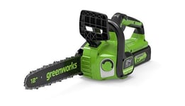 Akkumoottorisaha Greenworks gd24cs30, ilman akkua