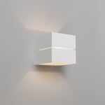 Transfer - Applique murale - 1 lumière - l 97 mm - Blanc - Design, Industriel, Moderne - éclairage intérieur - Salon i Chambre i Cuisine i Salle à