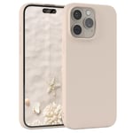 Phone Case for Apple iPhone 15 Pro Max Silicone Cover TPU Protective Case Taupe