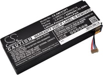 Kompatibelt med AT&T S Pro 2, 3.8V, 6200 mAh