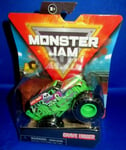 COLLECTOR MONSTER JAM TRUCK 1:64 GRAVE DIGGER SERIES 21 W/WHEELIE BAR, NEW 2021