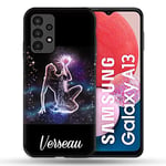 Coque pour Samsung Galaxy A13 / A04S Signe Zodiaque 2 Verseau