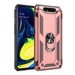 Samsung Galaxy A80/A90      Military Armour Case    RoseGold