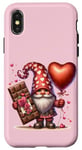 iPhone X/XS Pink Valentines Day Gnome Accessories Valentines Chocolate Case