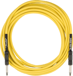 Fender Tom DeLonge 18.6ft Instrument Cable, Graffiti Yellow (NEW)