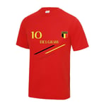 Tee Shirt De Foot Belgique Homme