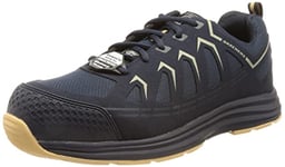 Skechers Hommes Malad Ii ESD Composite Safety Toe Chaussures de Chantier, Navy, 45.5 EU