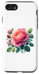 Coque pour iPhone SE (2020) / 7 / 8 Rose de jardin imprimé graphique fille