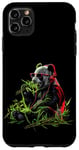 Coque pour iPhone 11 Pro Max Panda Bear Motif Animaux Amoureux Des Animaux Casque Dj