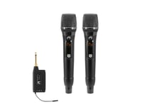 OMNITRONIC Set FAS TWO + 2x Dyn. wireless microphone 660-690MHz