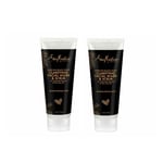 2xShea Moisture Clarifying Facial Wash & Scrub, African Black Soap 4 oz 