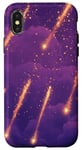 iPhone X/XS Celestial Falling Stars in Starry Night Sky Aesthetics Case