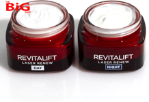 L ' Oréal  Paris  Laser  Renew  Day &  Night  Cream  Duo ,  Anti - Ageing  with