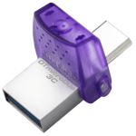 DataTraveler microDuo 3C - USB 3.2 - 128GB - Lila