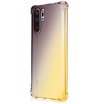 Skyddande (FLOVEME) Skal - Huawei P30 Pro Svart/Guld